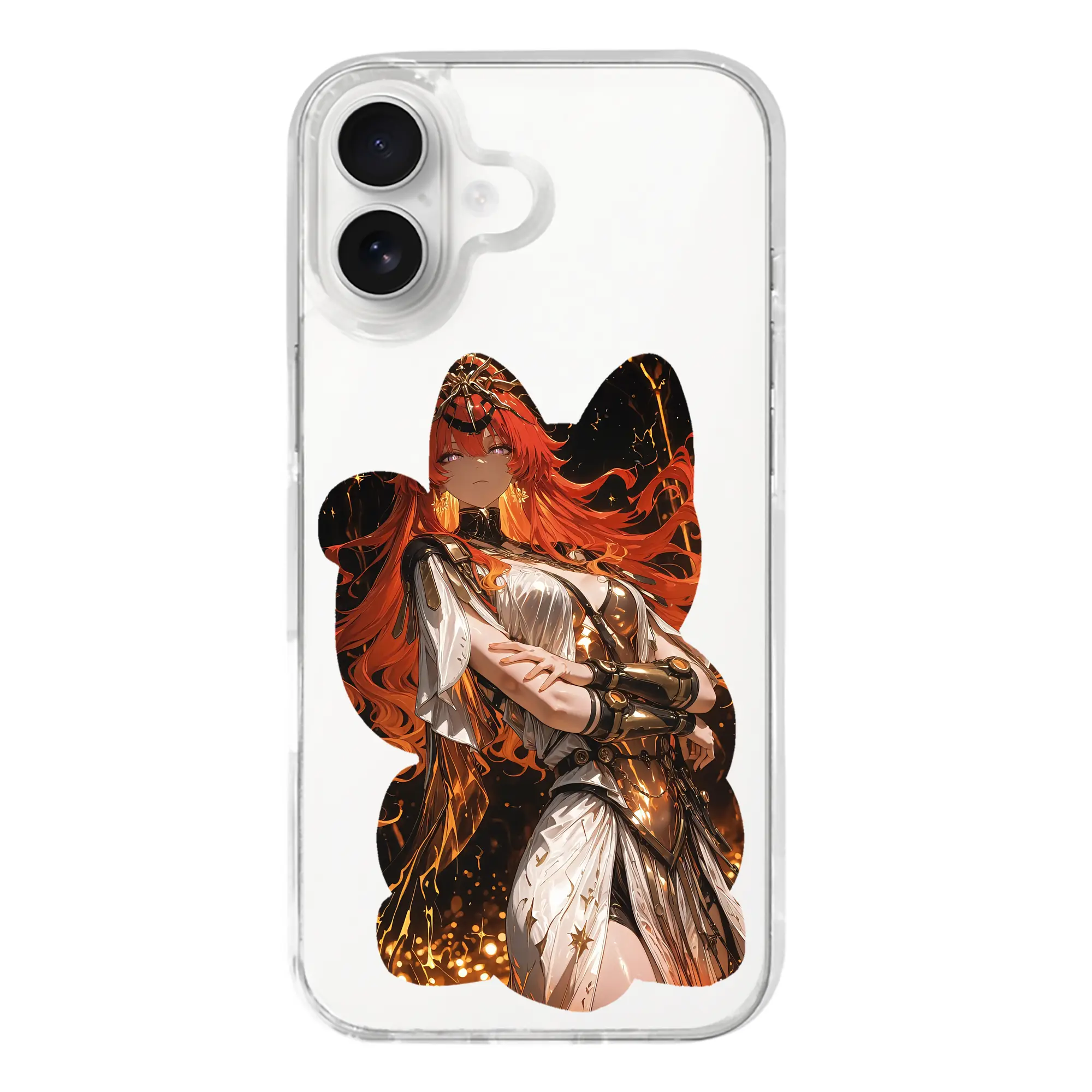 鳴潮 グッズ オーガスタ - iPhone 17シリーズ 透明スマホケース – 薄型・耐衝撃・精密フィット保護カバー